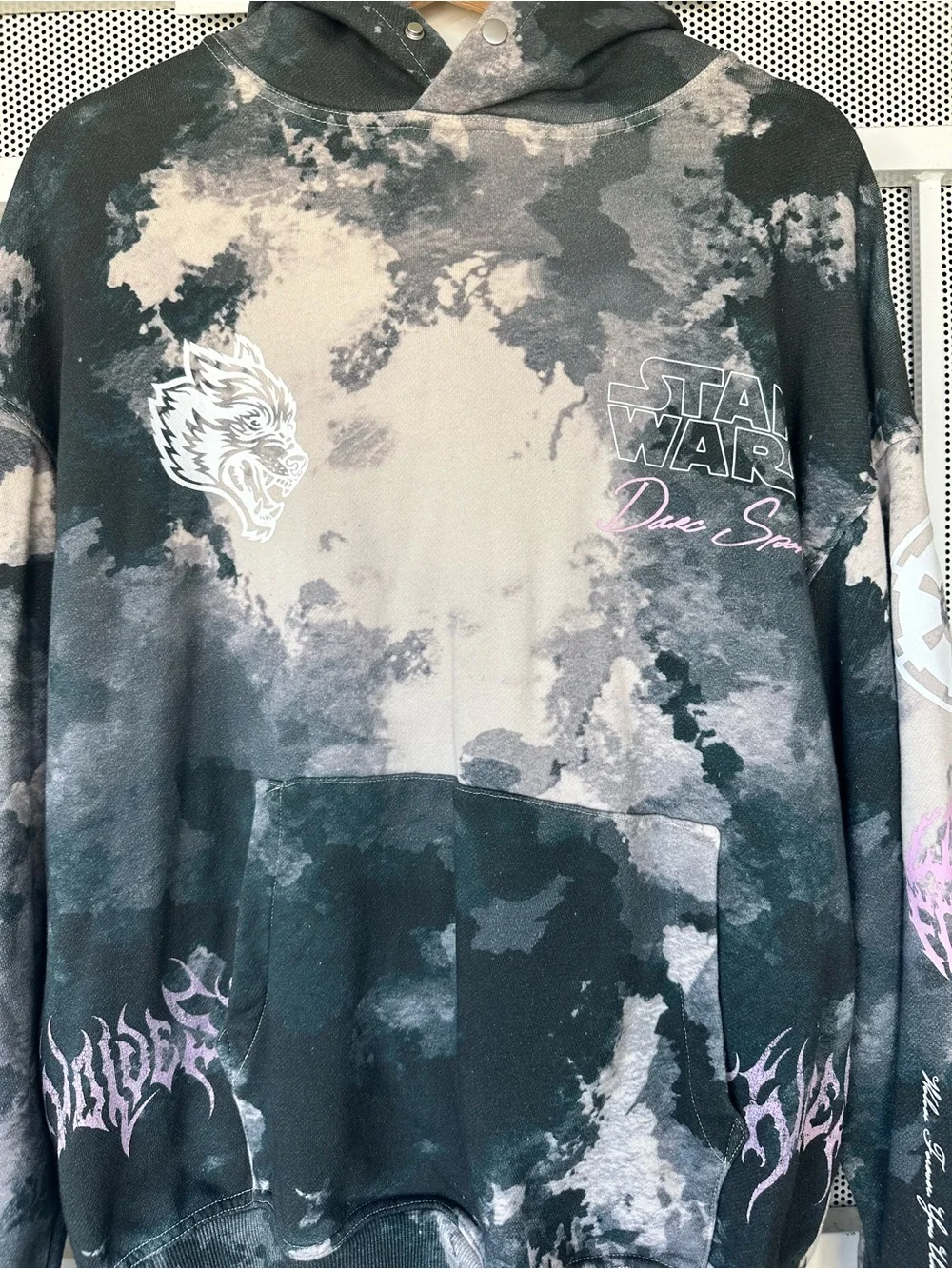 Star Wars x Darc Sport Tie-Dye Hoodie Sweatshirt and Sweats combo